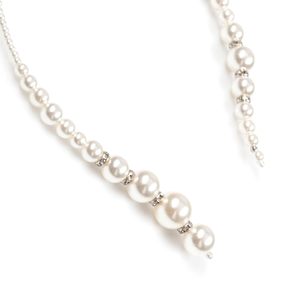 Colier elegant cu perle - Imagine 2
