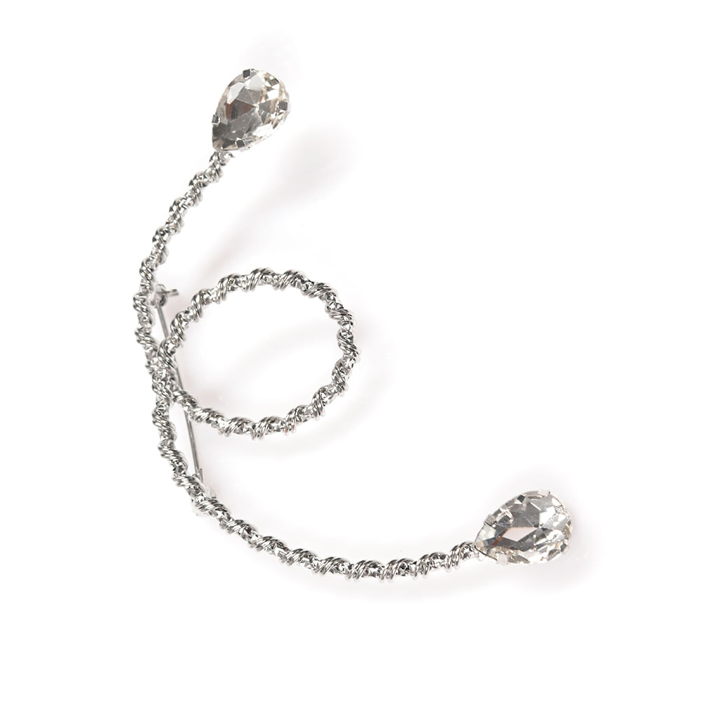 Brosa eleganta cu pietre - Imagine 3